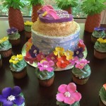 Hula Girl Birthday Cake