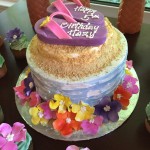 Hula Girl Birthday Cake