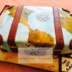 world luggage cake fondant