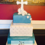 first communion cake fondant