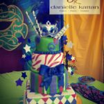 carnival cake fondant