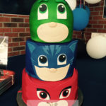 pj mask cake fondant characters