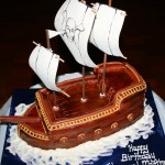 Pirate cake 3d